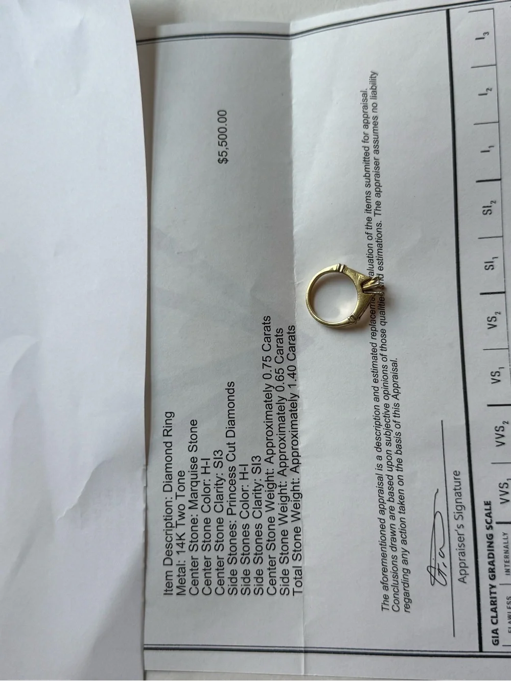 14k yellow gold diamond engagement ring